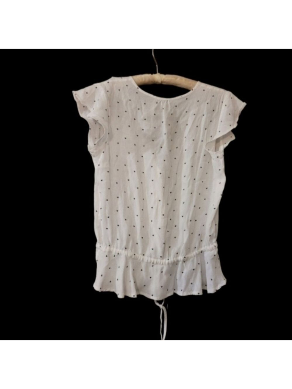 Rails White Blouse With Hearts Fairy XS Feminine - Picture 3 of 6